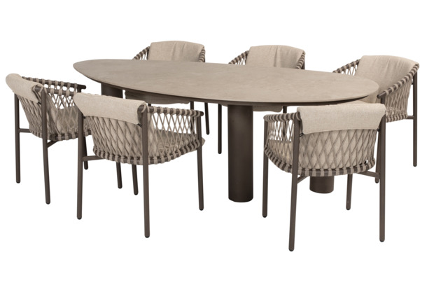 4SO Allora tuinstoelen met zit- en rugkussen - 12